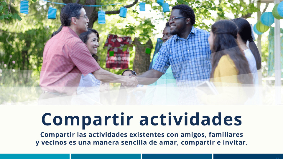 Compartir actividades